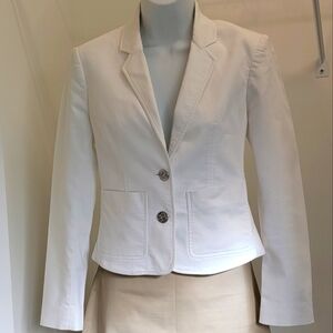 Express White Blazer Jacket Sz: 0
